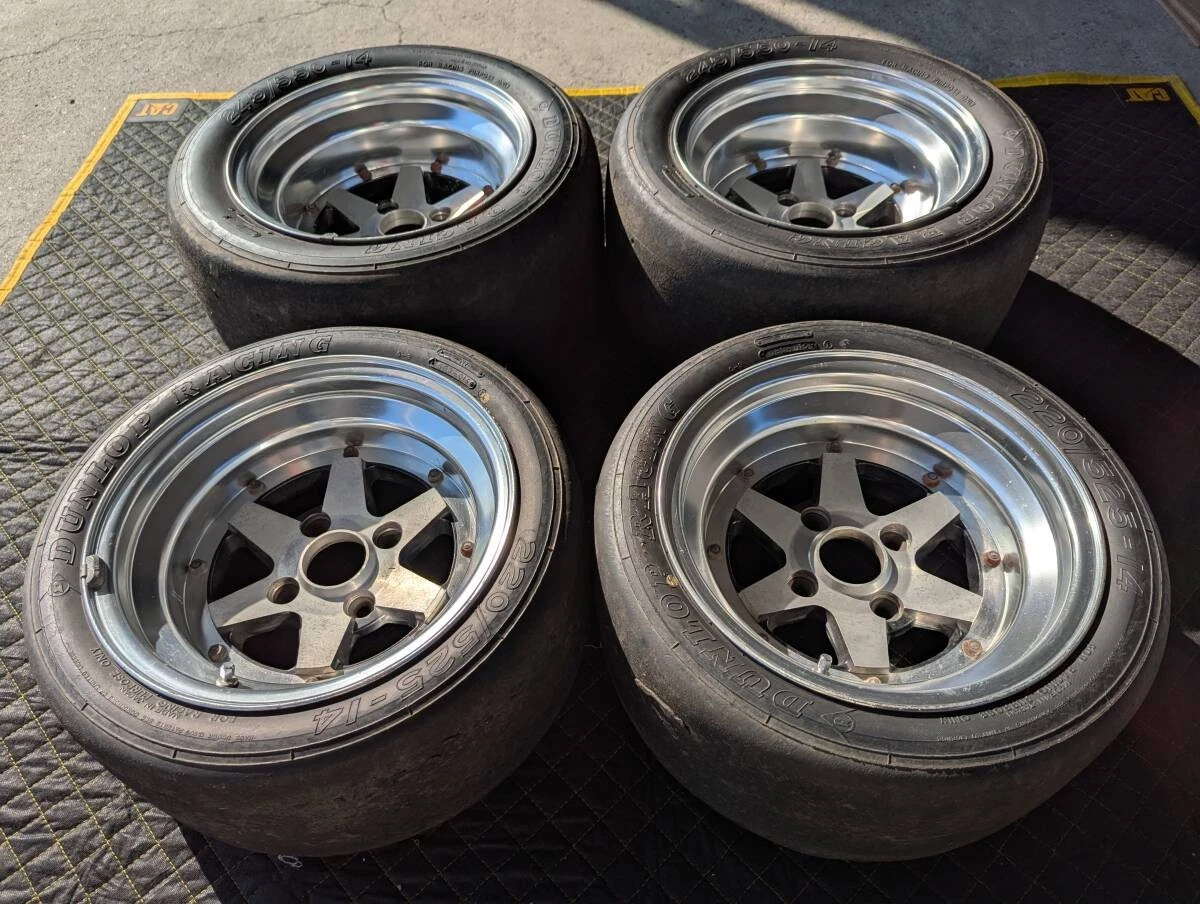 JDM Rare SSR Speedster Suzuka Sangyo Longchamp XR-4 148J-13 9J-25 114. No Tires