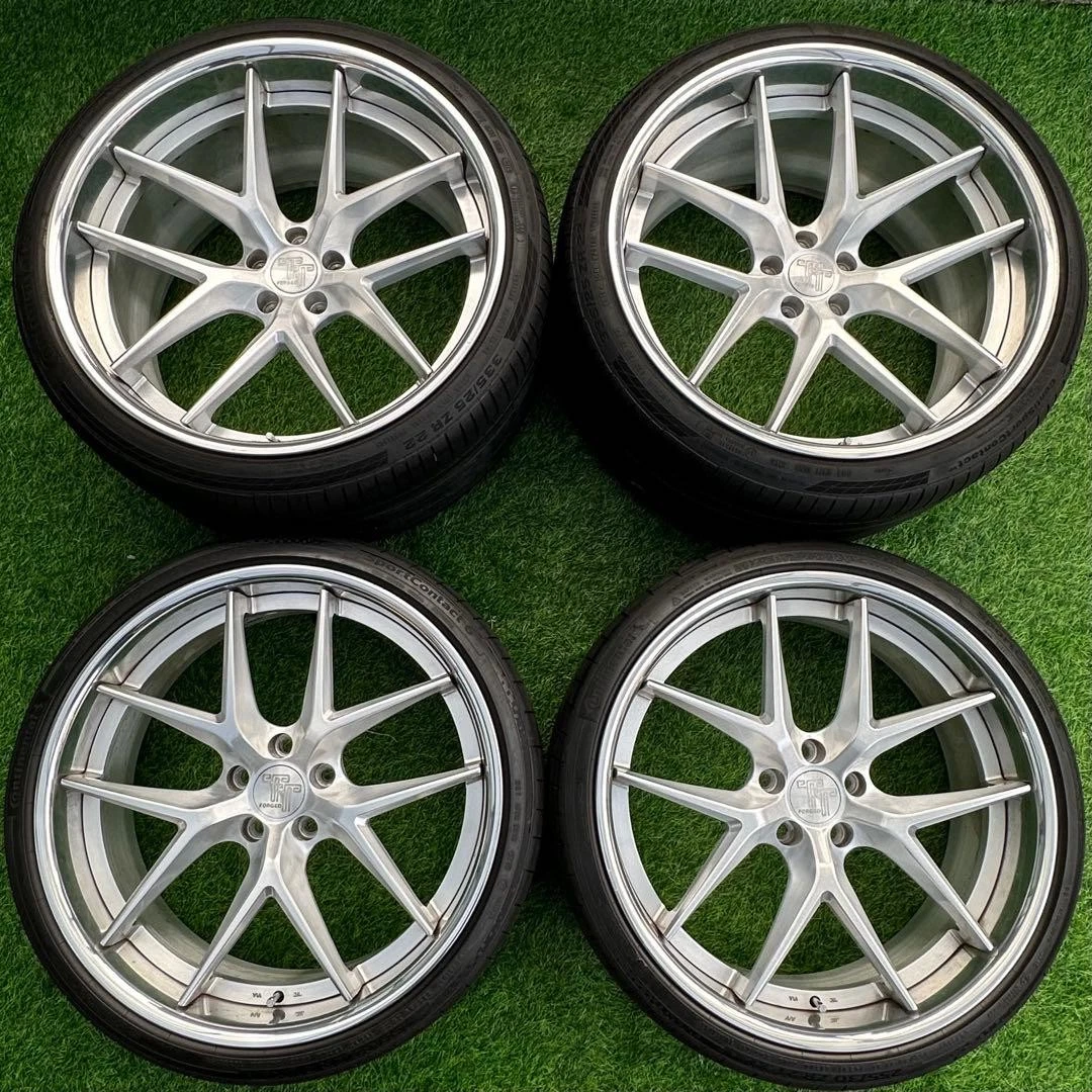 JDM T&T FORGED PCD114.3 maserati ferrari 22forging No Tires