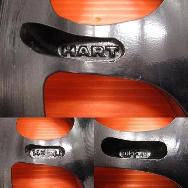 JDM O2 Out of Print Takechi Project SPRINT HART 156.5J +45 4H 100 Whee No Tires - Image 9