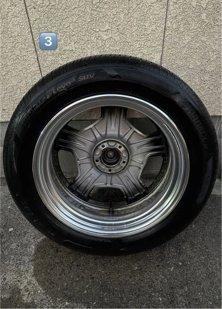 JDM WORK Lanvec LD1 19inch tire 4Book work Lanvec No Tires - Image 8