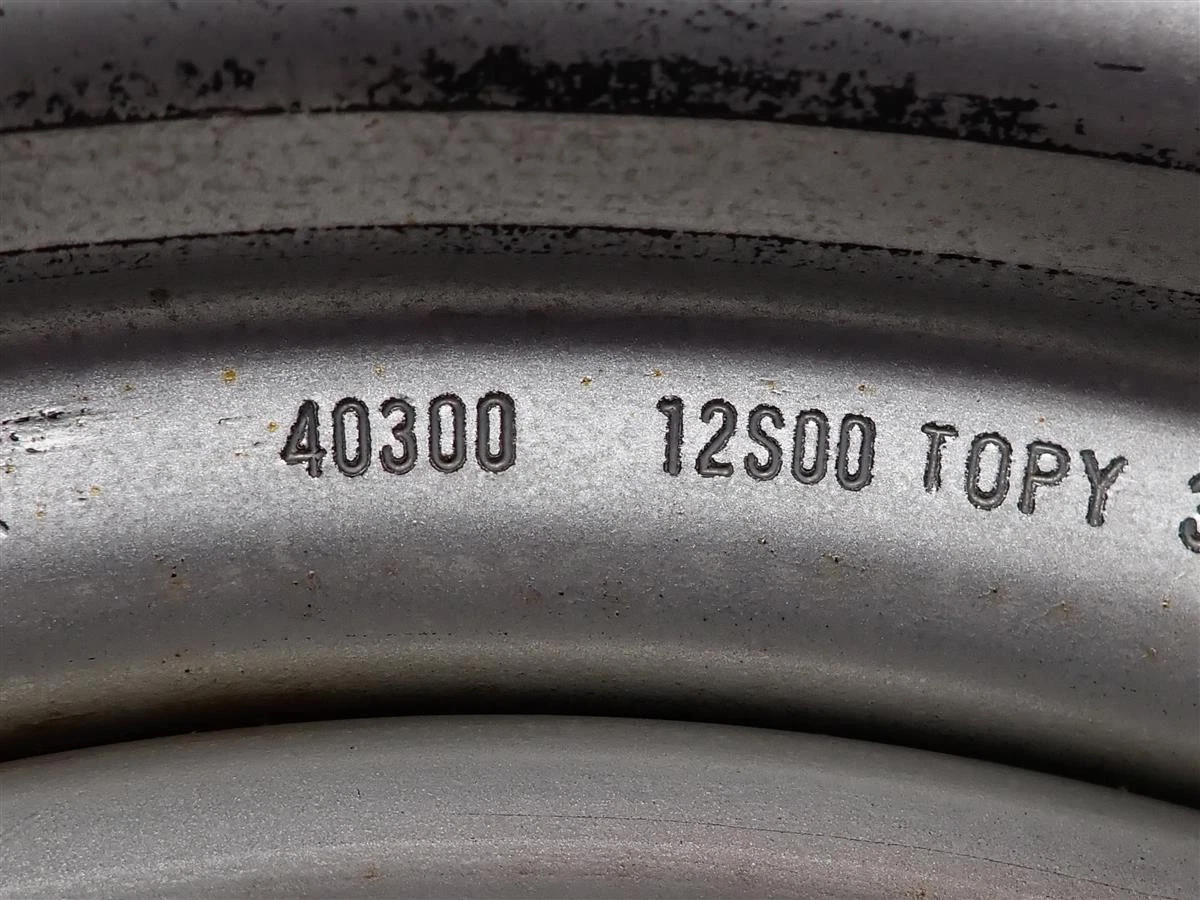 JDM Rare Item 4-Book Set Nissan Skyline R30 Genuine Steel Iron Wheels No Tires - Image 2