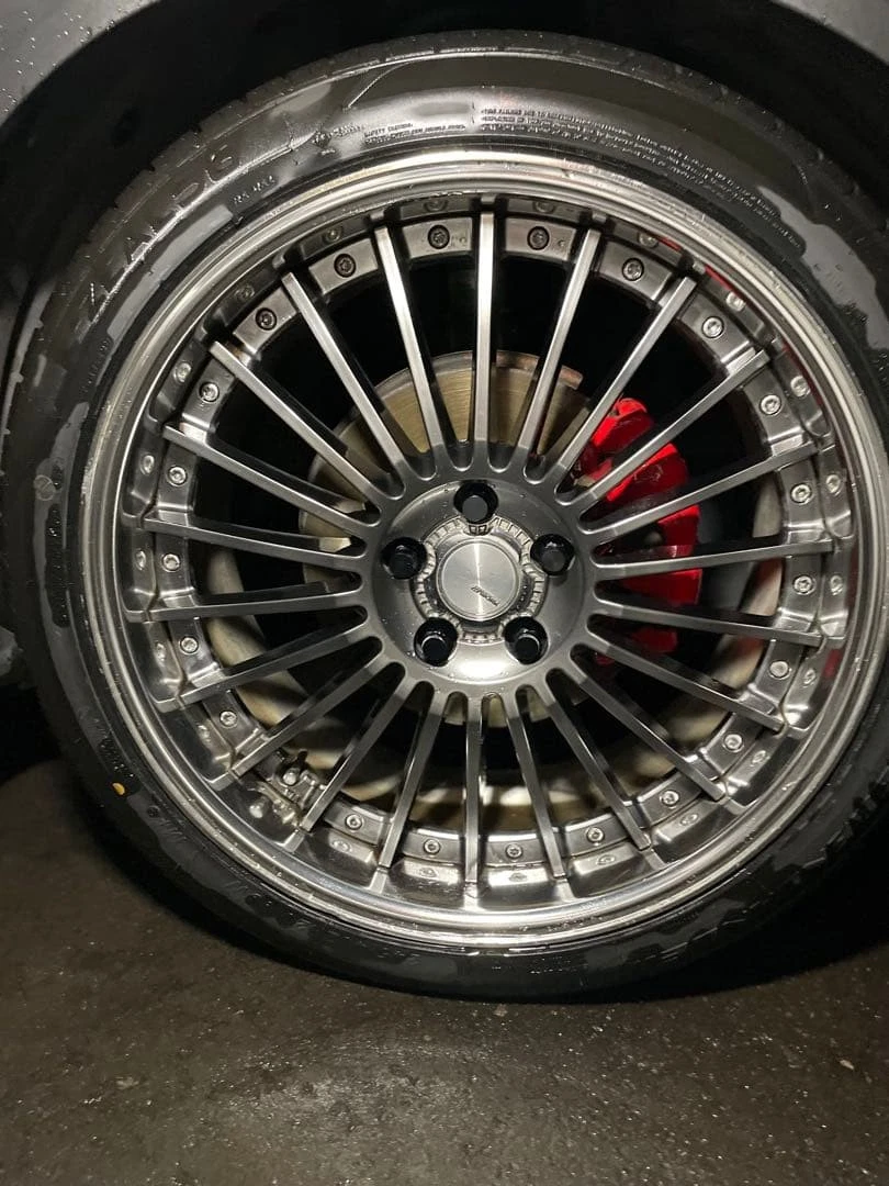 JDM Final work Lambec LF1 20 inch 9j through No Tires - Image 2
