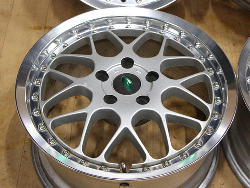 JDM B914 Deep Rim Rare Lightweight Forged RAYS CERUMO SPORTS CERU-C39 No Tires - Image 4