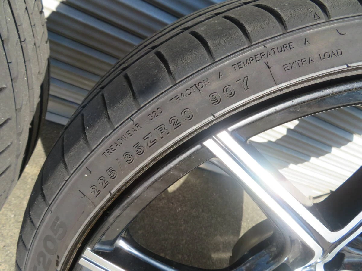 JDM 225/35ZR20/245/30ZR20 WALD ILLIMA Ilima 208.5J/9.5J/CD114.3 +33 No Tires - Image 3