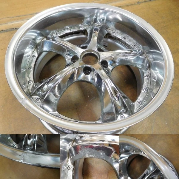 JDM 15-782 Ultra-deep rims Amistad BRIGHT 19-inch wheels 9.5J+29 8.5J No Tires - Image 8