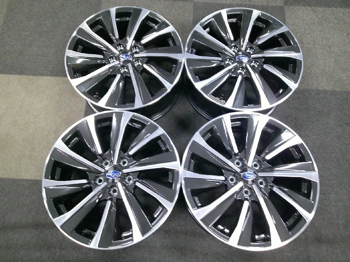 JDM Subaru Levorg genuine VN series STIsports 18x7.5J +55 PCD114.3 5H No Tires - Image 2