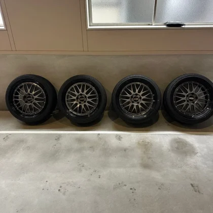 JDM BBS LM 19-inch Bridgestone Legno GR-X2 No Tires