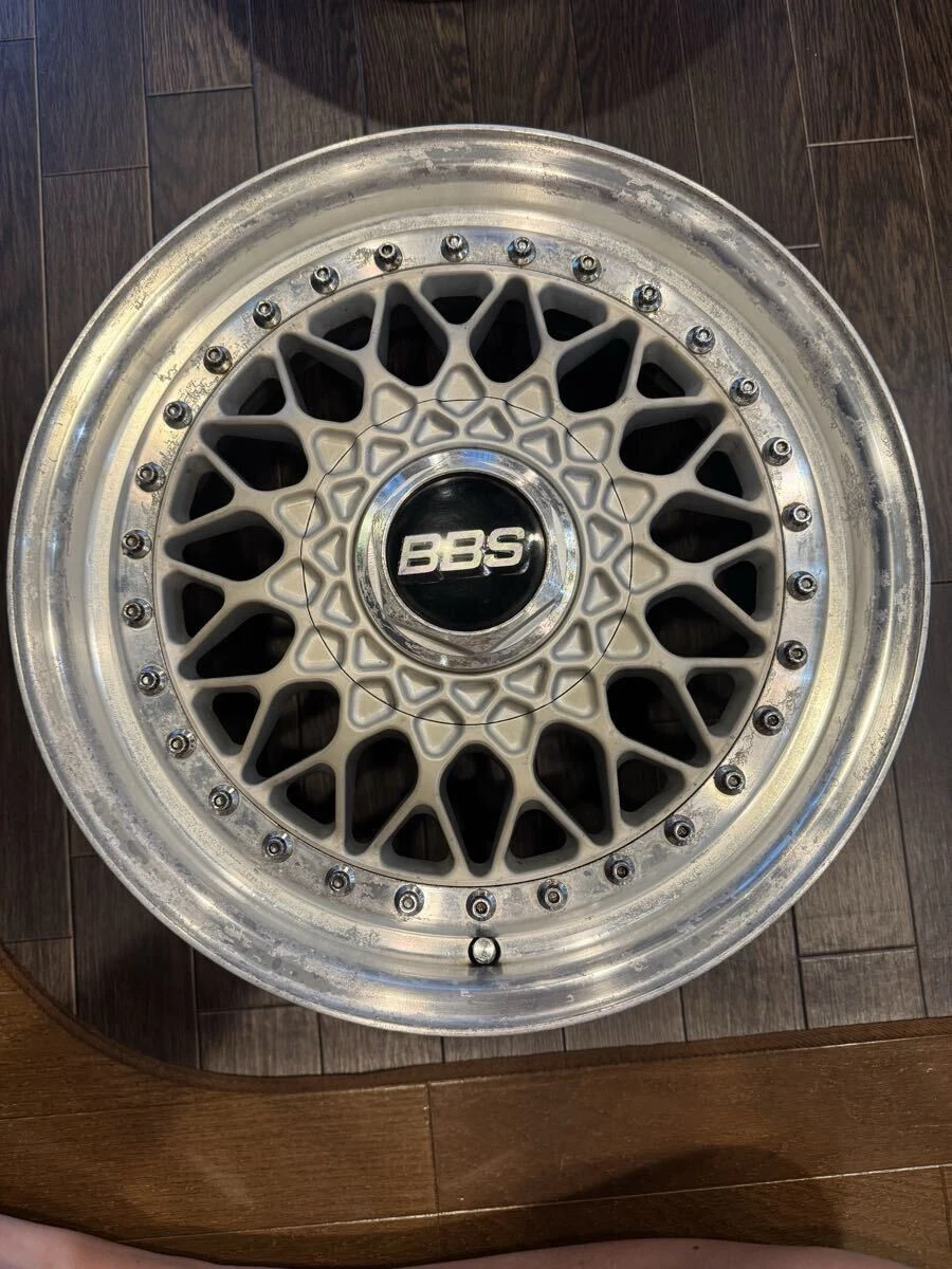 JDM Rare BBS RS189 4Wheels 15x6+38 4x100 6J+38 Hub56 approx - Image 6