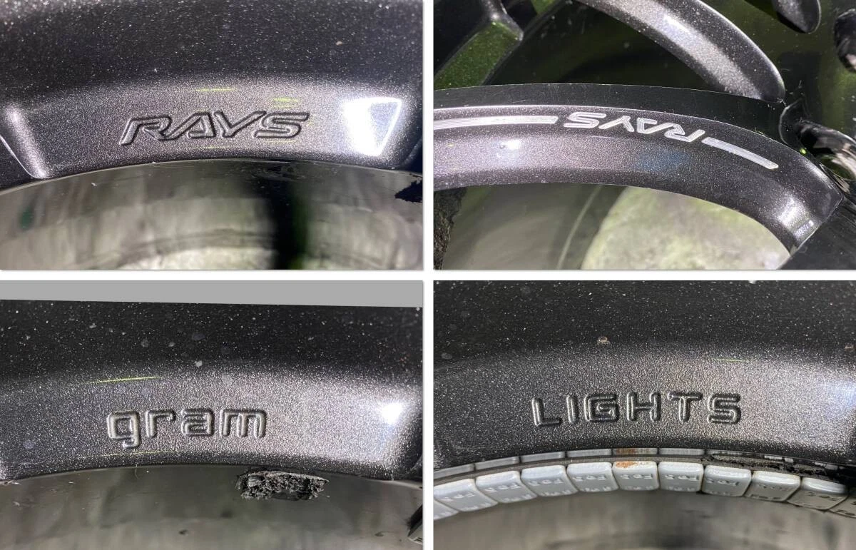 JDM RAYS gram lights 57Transcend 19Rays Gra Village Lights 8.5J +45 9. No Tires - Image 9