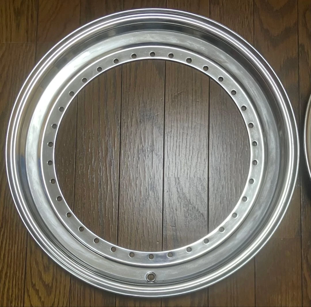 JDM BBS 17inch 1.5J genuine outer lip 2 pieces① No Tires - Image 3