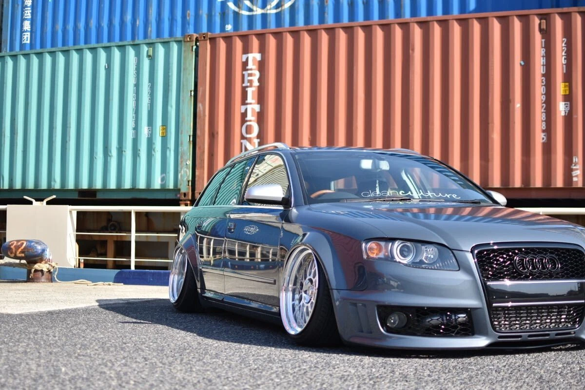 JDM Work Meister M1 3P PCD 112 Full Polish Deep Rim 9.5j 10.5j 18Audi No Tires - Image 10