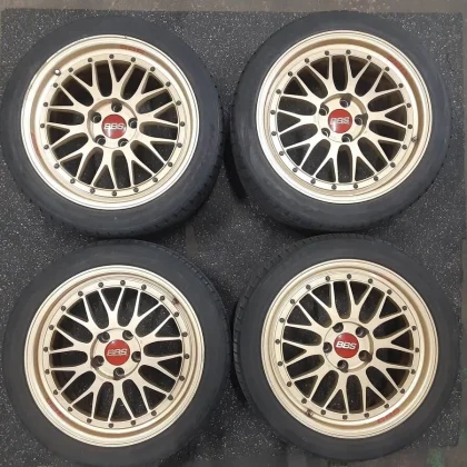 JDM BBS LMP 080 082 18x9J+42 18x8J+40 114.3 5-lug JZX100 Chaser Mark I No Tires