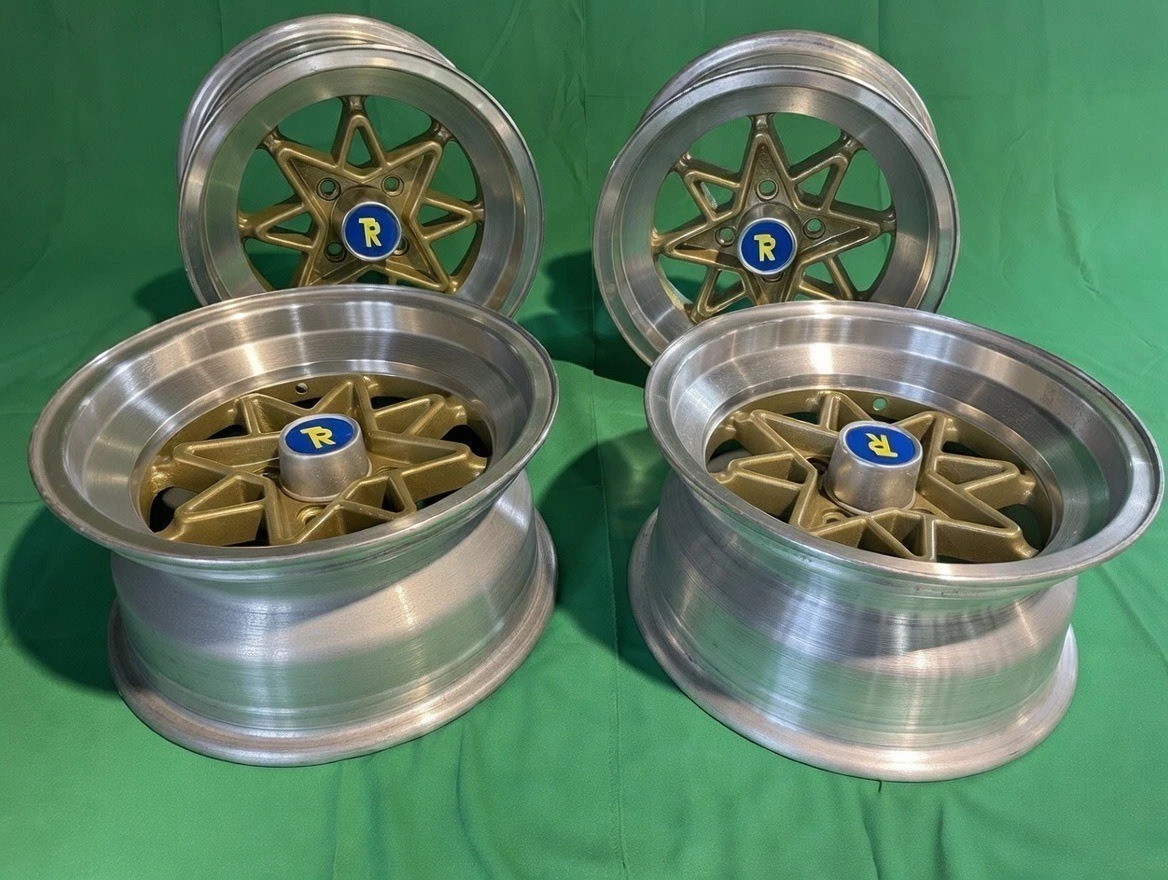 JDM Techno Racing TRV PCD100 4-lug 144 Book Old car deep rim Techno Pr No Tires - Image 2