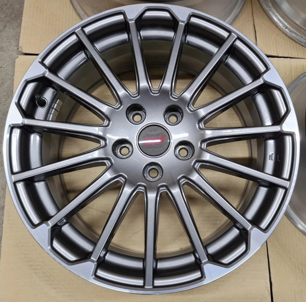 JDM Removed from a new car Subaru Levorg STIsports Genuine Wheels 4-Pa No Tires - Image 3