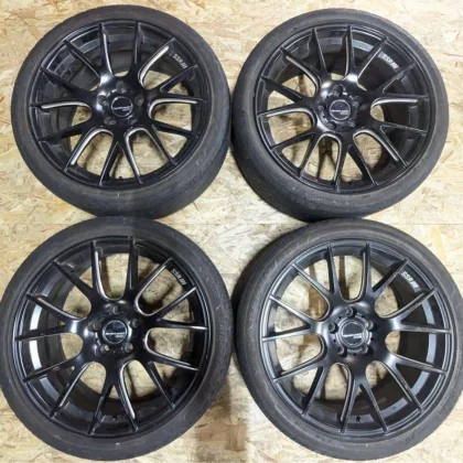 JDM Rare SSR Executor MB01 198.5J+45 PCD114.3 5-hole 5H Wheels for Alp No Tires