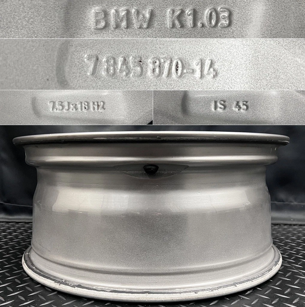 JDM BMW F20 1series M135i/M140i genuine 18-inch wheels 4Book No. 25032 No Tires - Image 7