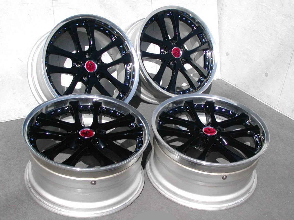 JDM Kranze LXZ 8J 9J Custom Fit for S13 S14 S15 R32 R34 JZX100 VOXY Od No Tires