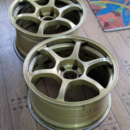 JDM Get 4000 yen off your winning bid Yokohama ADVAN RGII Aluminum Whe No Tires