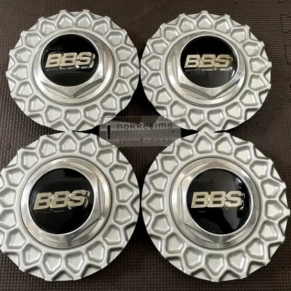 JDM BBS RS Center Cap Ornament for 16-17 inch Wheels 4-Piece Screw-On No Tires