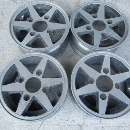 JDM Gallop 10-inch PCD110 4.3JJ OFF+38 4Book old car No Tires