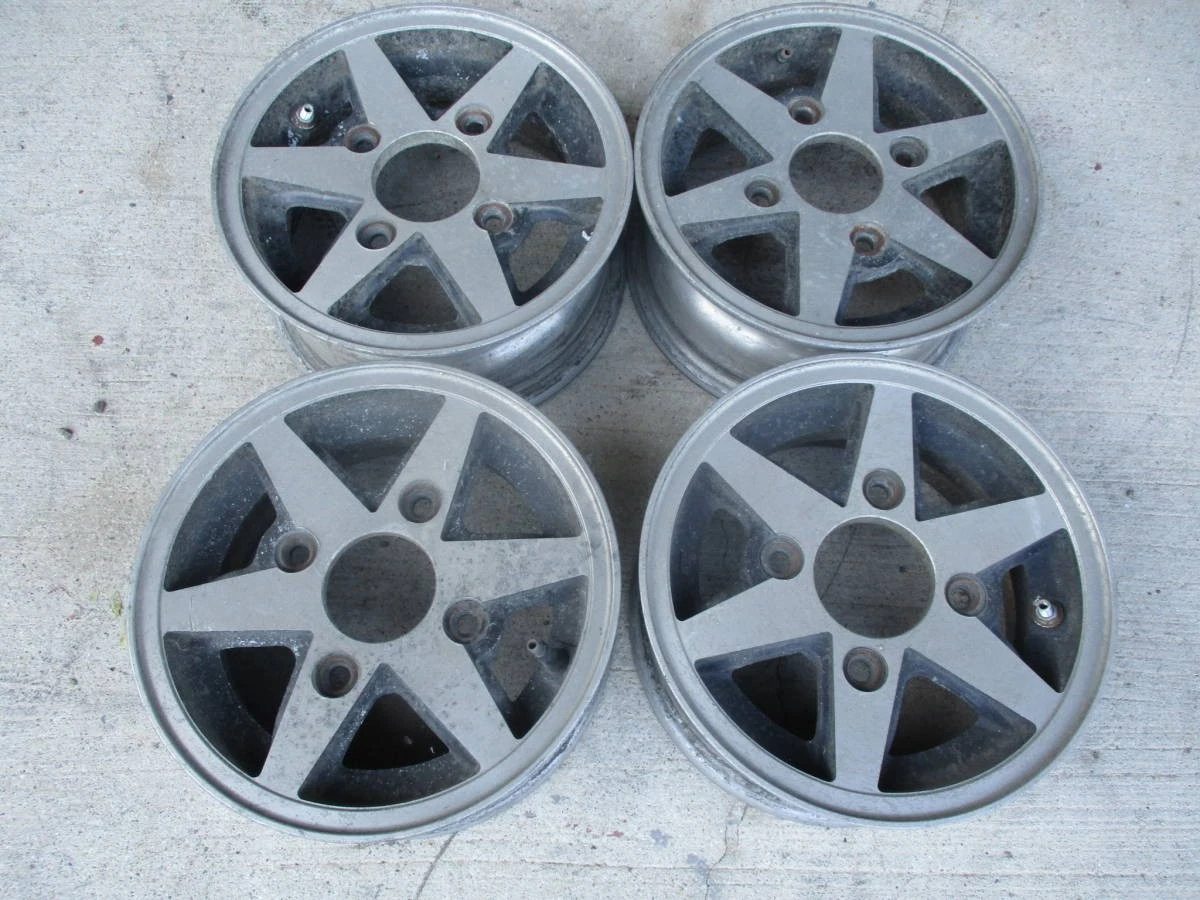 JDM Gallop 10-inch PCD110 4.3JJ OFF+38 4Book old car No Tires