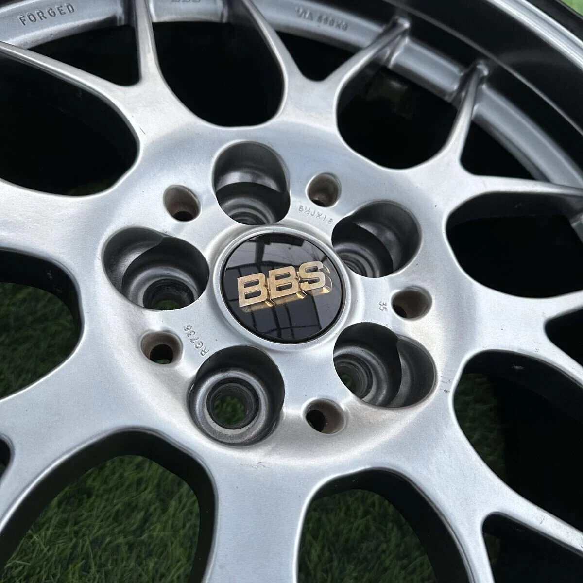 JDM Discontinued BBS RG-R RG736 188.5J PCD100 5-lug 225/40r18 wheels f No Tires - Image 7