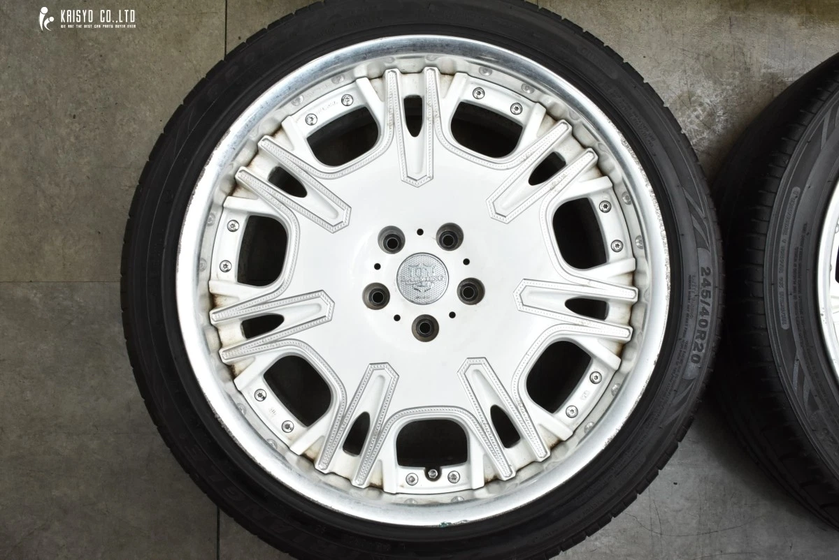 JDM Two-piece WORK BALMUNG BG2 20-inch wheels 8.5J +32 offset 9.5J +40 No Tires - Image 3