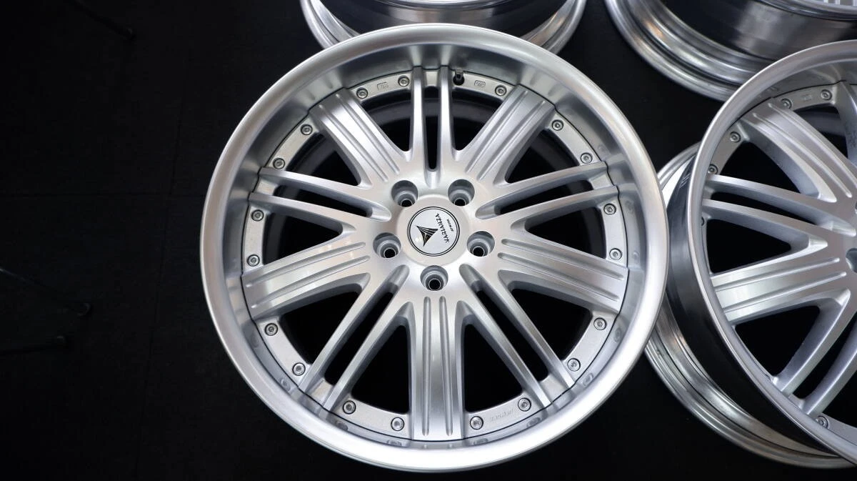 JDM WORK work VARIANZA wheels baked and painted by a wheel repair spec No Tires - Image 2