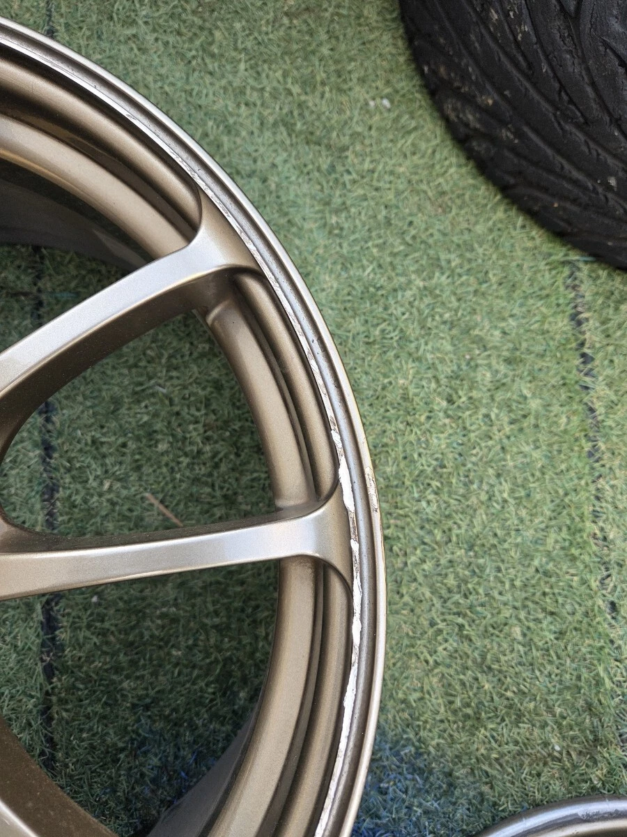 JDM ADVAN PCD114 5H 185J +45 YOKOMO No Tires - Image 5