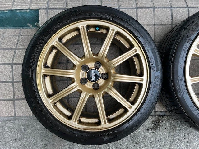 JDM Direct Pickup Limited Subaru STI BBS RV723 17PCD100 5-Lug 7.5J+53 No Tires - Image 2