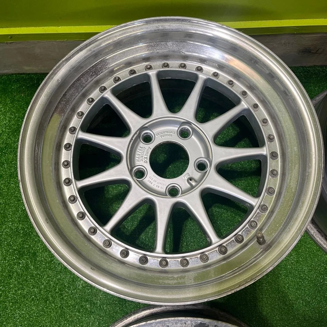 JDM OZ Racing HARTGE for BMW 4Wheels no tire 17x8.5+13 5x120 Hub72.5 - Image 3
