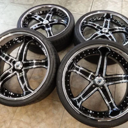 JDM M deep rim forging Ashanti AF166 225H112 9J+25 10J+30 Michelin 255 No Tires