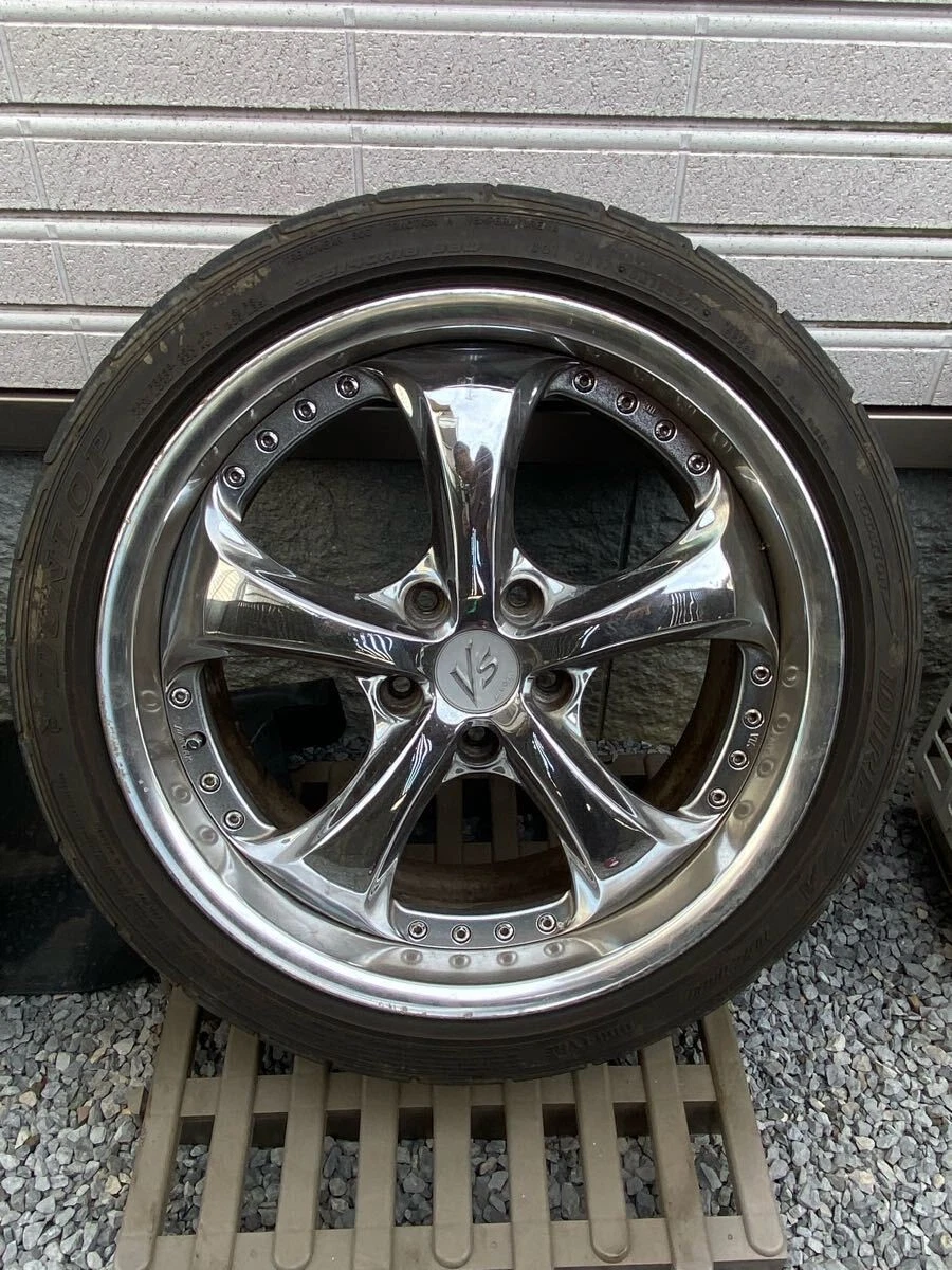 JDM WORK VS-KF 18-inch 4-Piece Set For S15 R33 Skyline Laurel Mark No Tires