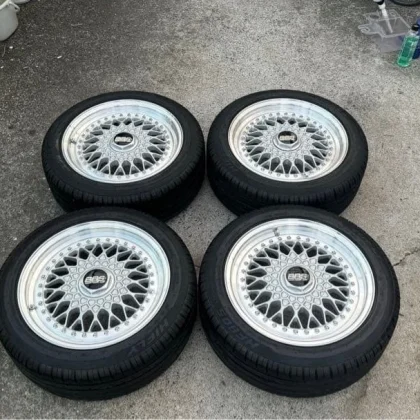 JDM BBS RS 167J+33 1pcs internal rim crack No Tires