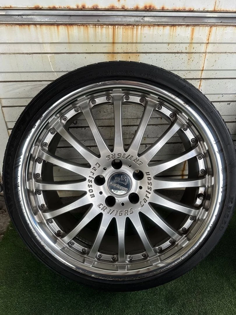 JDM Carlson CR1/16RS 21-inch Wheel Set for LS460 No Tires - Image 2
