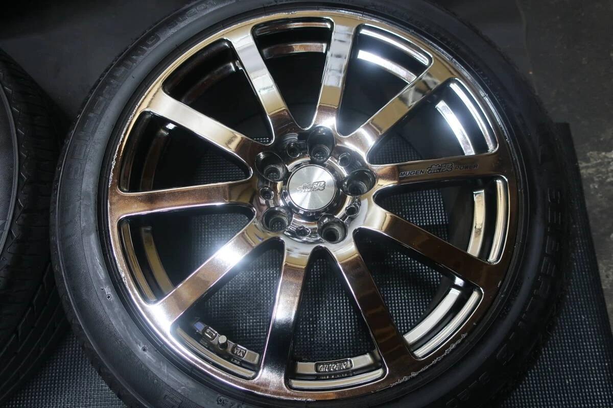 JDM Honda MUGEN Legend Nothing Limited Edition NR 18x8J +50 PCD120 5-l No Tires - Image 5