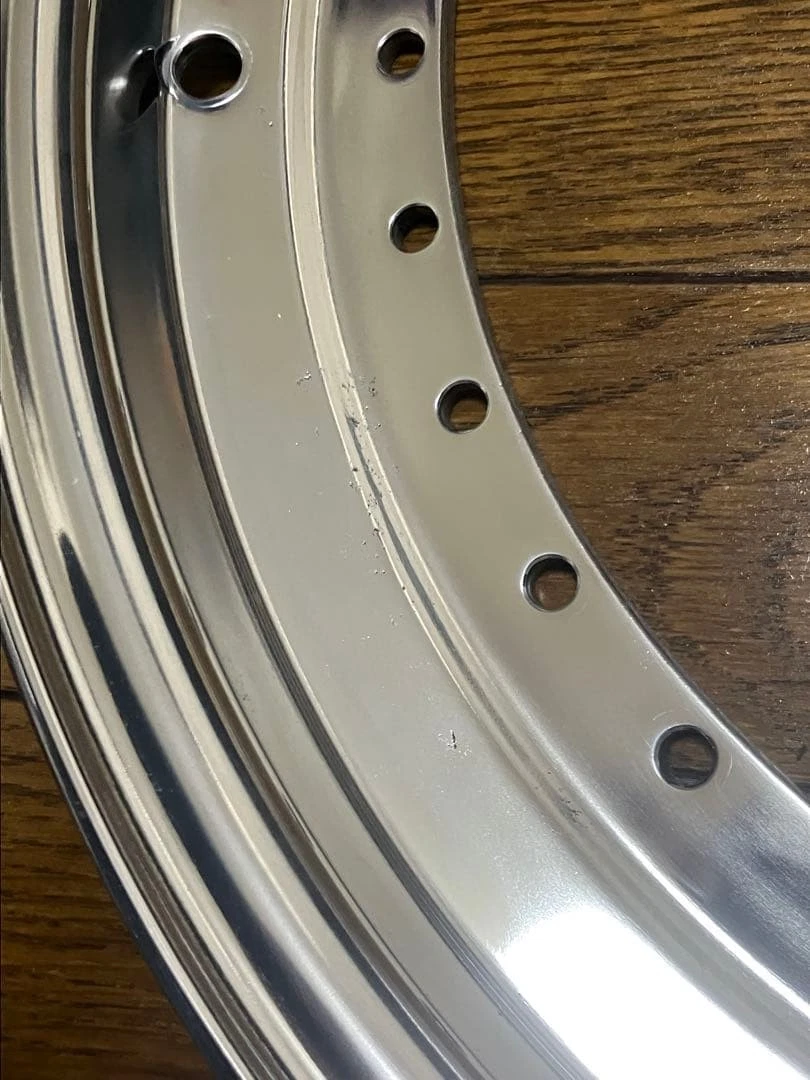 JDM BBS 17inch 1.5J genuine outer lip 2 pieces① No Tires - Image 9