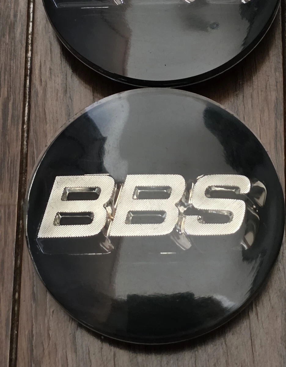 JDM Rare BBS Center Caps 70mm for RF LM RG-F RE-L RE-L2 and RG-R. 09 2 No Tires - Image 5