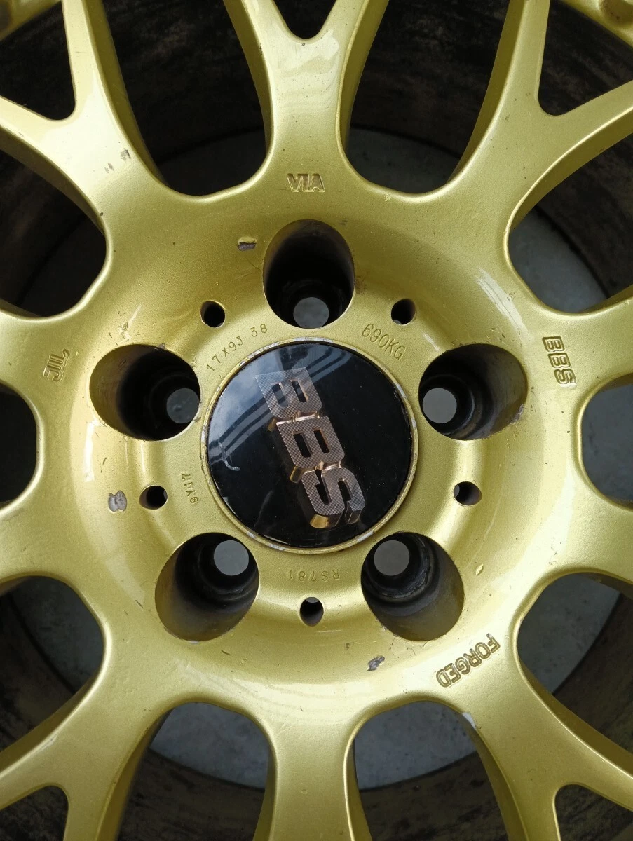 JDM BBS RT2 RS781 179J +38 114.3 4-Book Set Bridgestone Stern BBS No Tires - Image 2