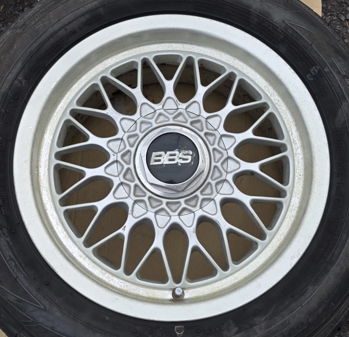 JDM BBS RG039 GERMANY 156.5Jx15 +36 114.3/4H Cappuccino Silvia 180SX A No Tires - Image 2