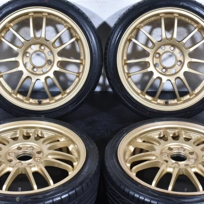 JDM RAYS VOLK RACING RE30 16-inch wheels forged PCD100 5.5J +45 offset No Tires