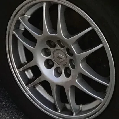 JDM Genuine OZ aluminum wheels and tires for Renault Clio RS Ph1 4-pac No Tires