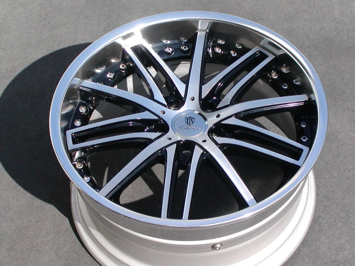 JDM Traffic Star VZ 8.5J 9.5J Celsior Cima Crown Mark X Alphard IS GS No Tires - Image 3