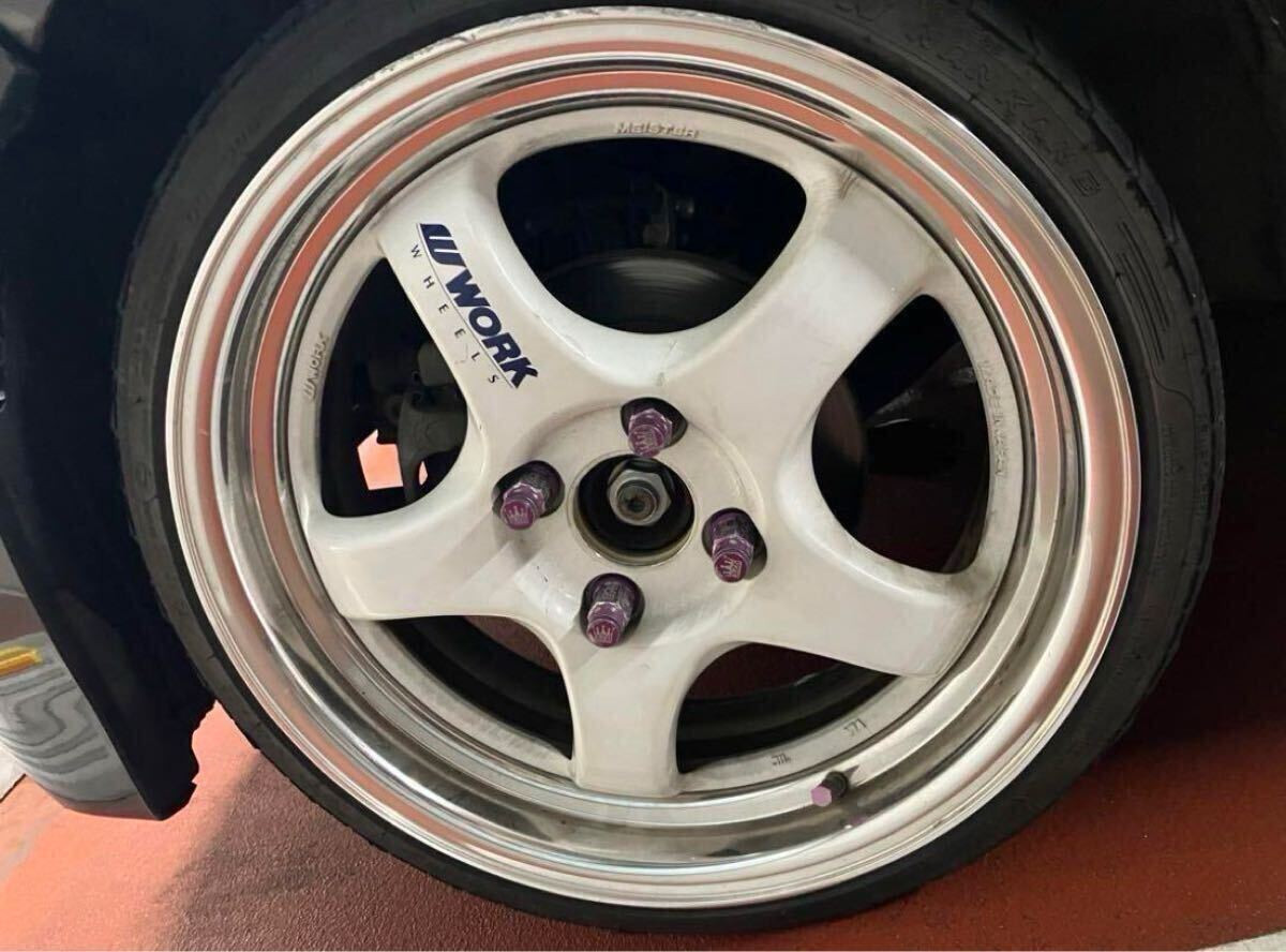 JDM WORK Meister S1 4Wheels no tires 16x6+42 6.5+42 4x100 - Image 2