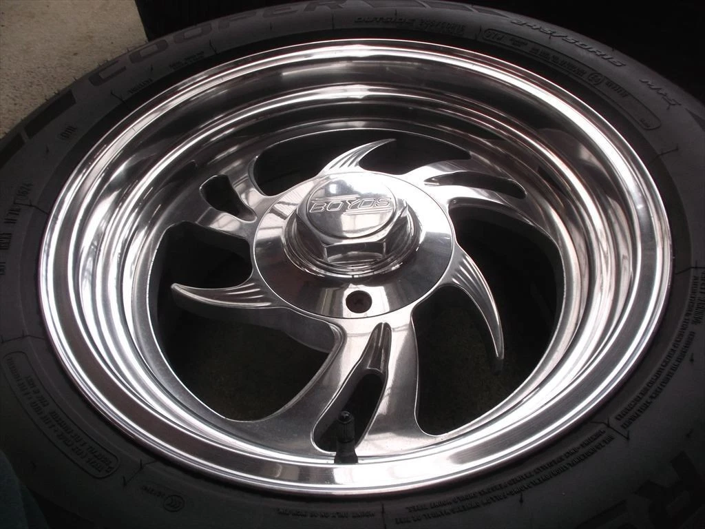 JDM Discontinued BOYDS 7.0J/8.0J x 16 offset -2/-8 offset 120.65/127-5 No Tires - Image 3