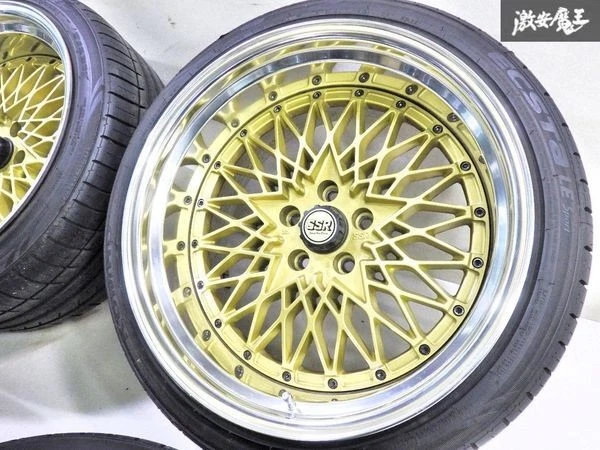 JDM SSR Formula Mesh Deep Rim 199.5J +0 10.5J -08 PCD114.3 5-Lug Wheel No Tires - Image 3