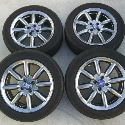 JDM MINILITE minilight MC-40 16" Aluminum Wheels 4-Bolt Pattern 6.5J x No Tires