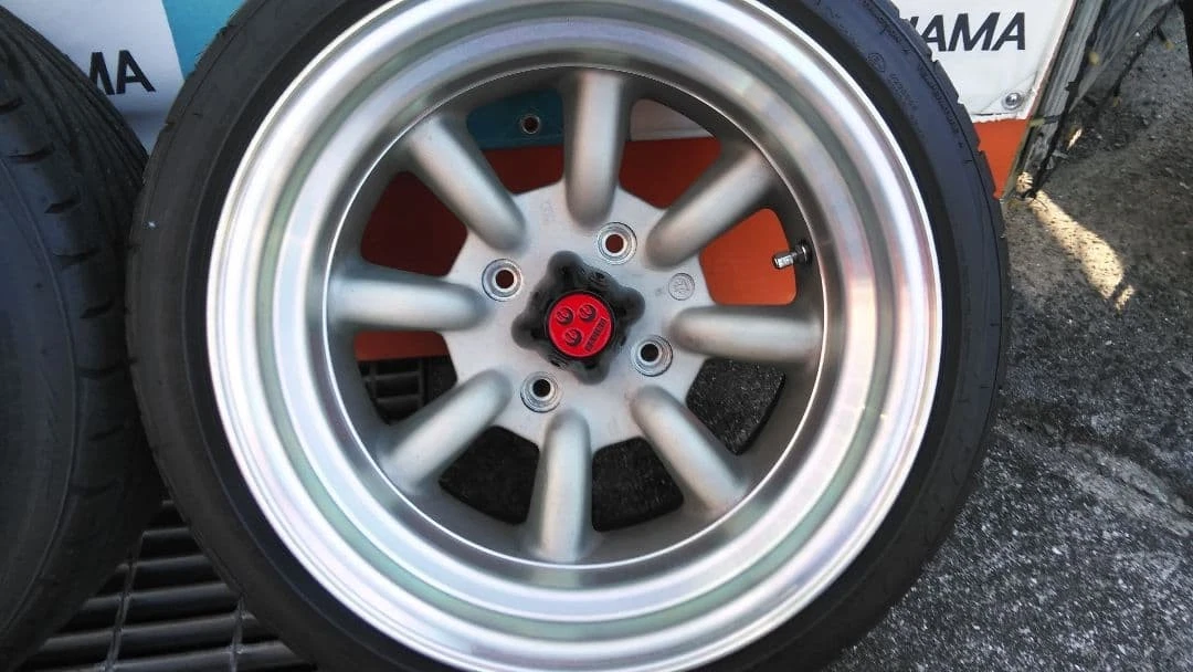 JDM Watanabe Wheel Rtype Natural Gold No Tires - Image 3