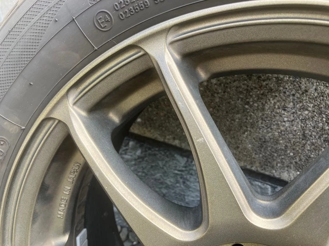 JDM WORK workemotion CR Kiwami 15-inch Ashed Titanium Wheel Set No Tires - Image 10