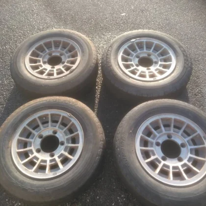 JDM Rare Enkei Baja 14139.7 5H 5.5J +25 MasterAce TownAce Vanning Moon No Tires